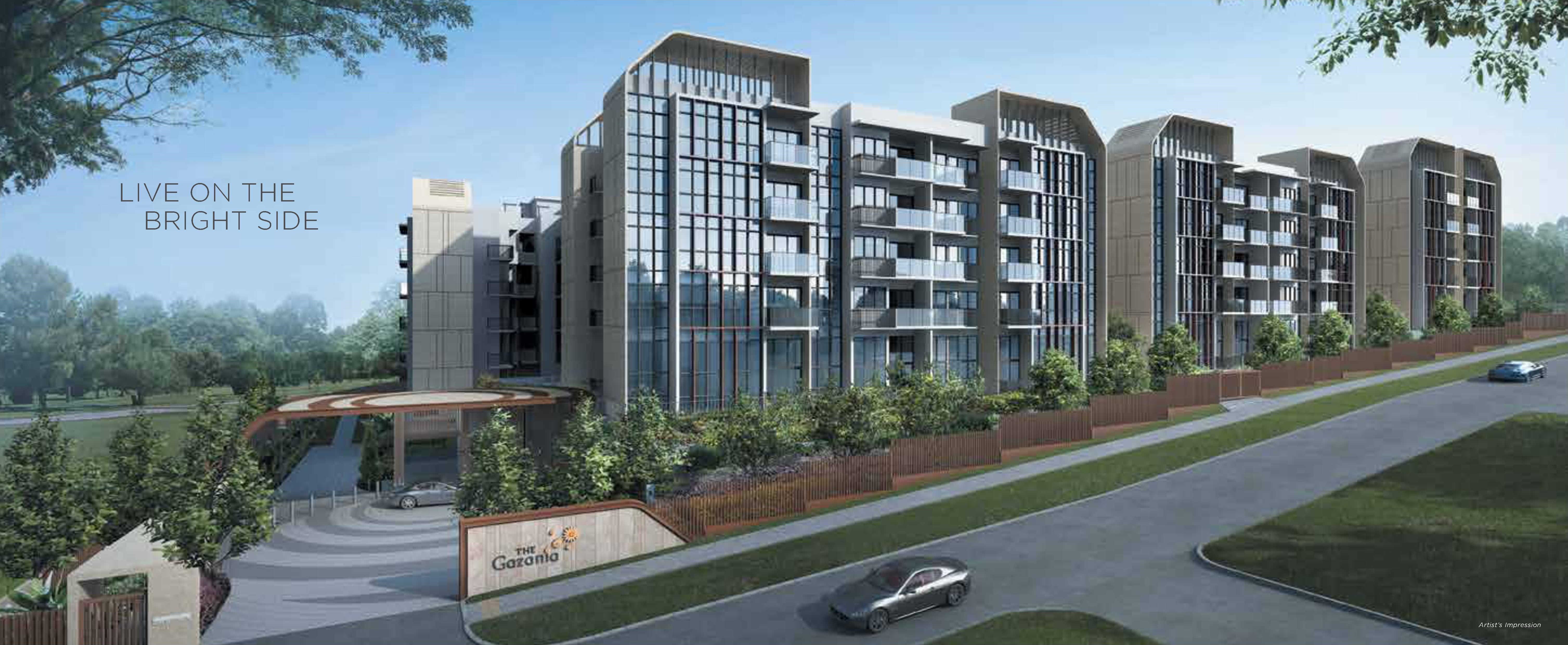 The Gazania - View Of Developement Building