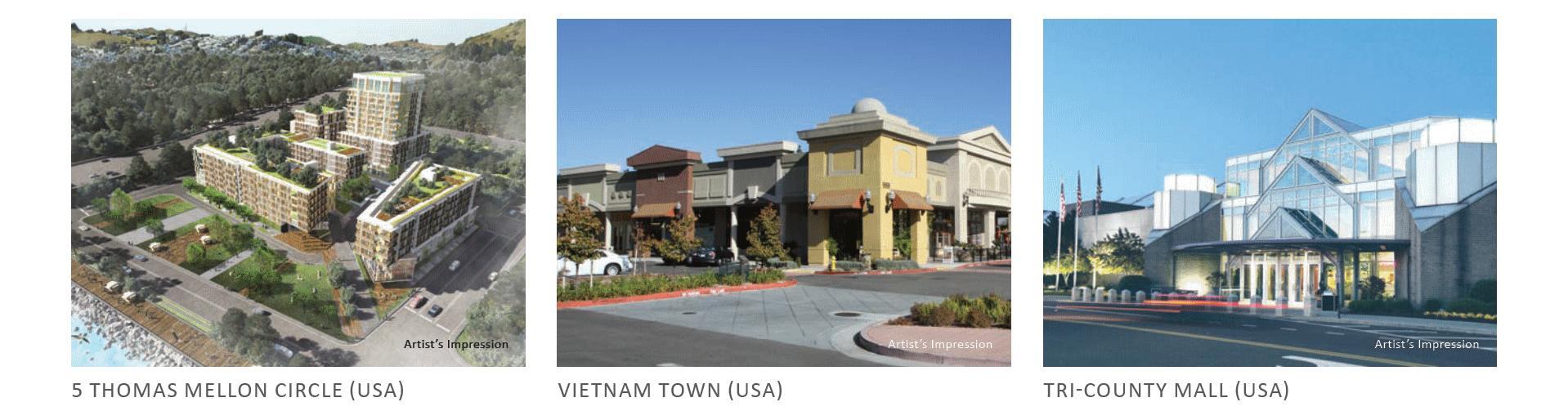 The Gazania - Developer's Other Overseas Developments