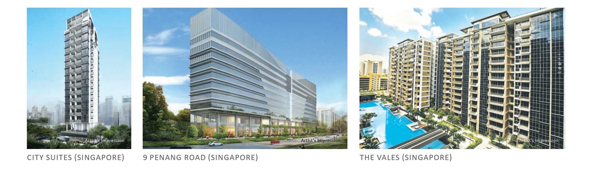 The Gazania - Developer's Other Local Developments